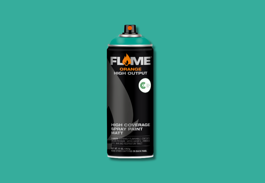 FLAME Orange - 604 Lagoon Blue image
