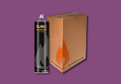 FLAME Orange 600 - Box of 6 - 397 Crazy Violet image