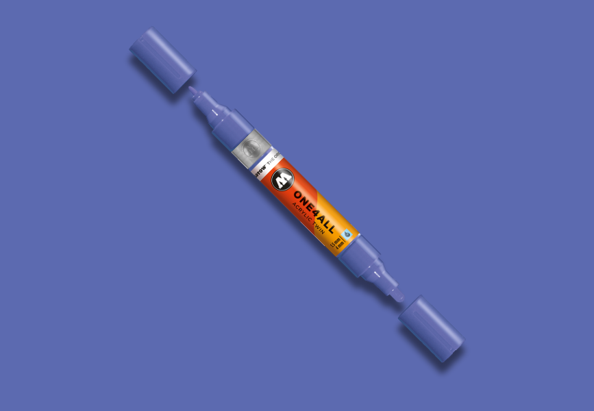 MOLOTOW ONE4ALL Marker Twin - 247 Viola image