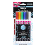 Tulip Opaque Fabric Markers - Primary Set - 6pc image 0