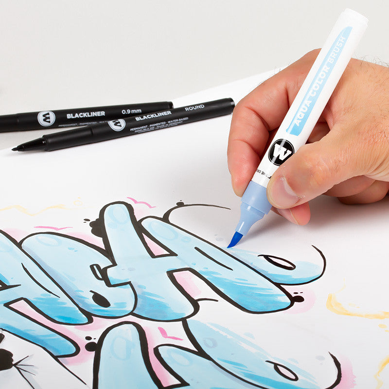 MOLOTOW Aqua Color Marker 12pc Set - Basic 2 image 5