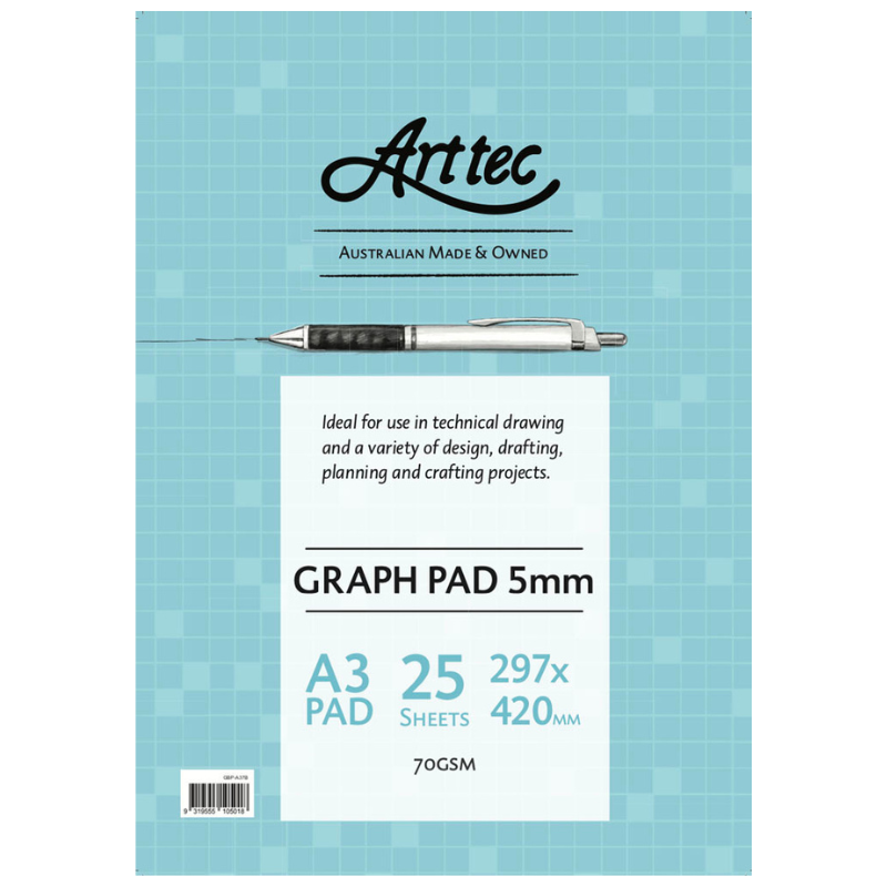 Arttec Graph Pad 5mm - A4 image 0