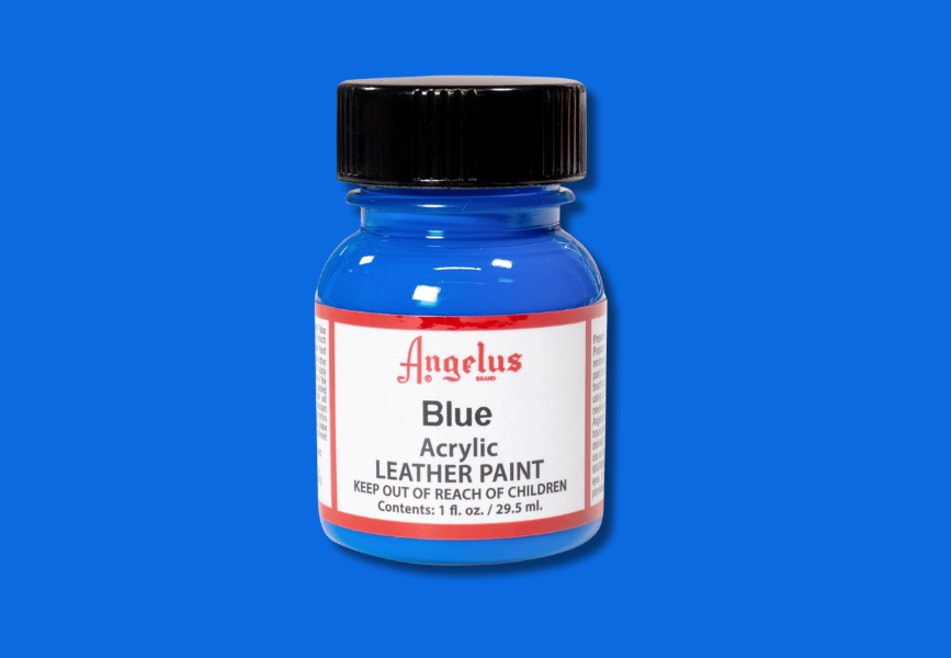 Acrylic Leather Paint - Blue image