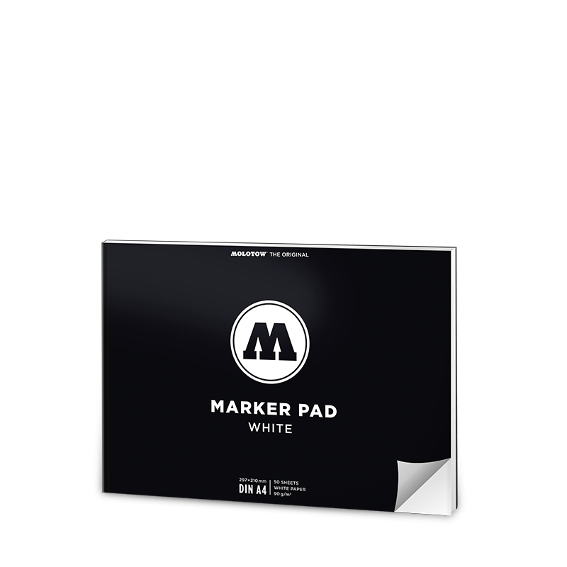 MOLOTOW Marker Pad A3 - White Paper image 0