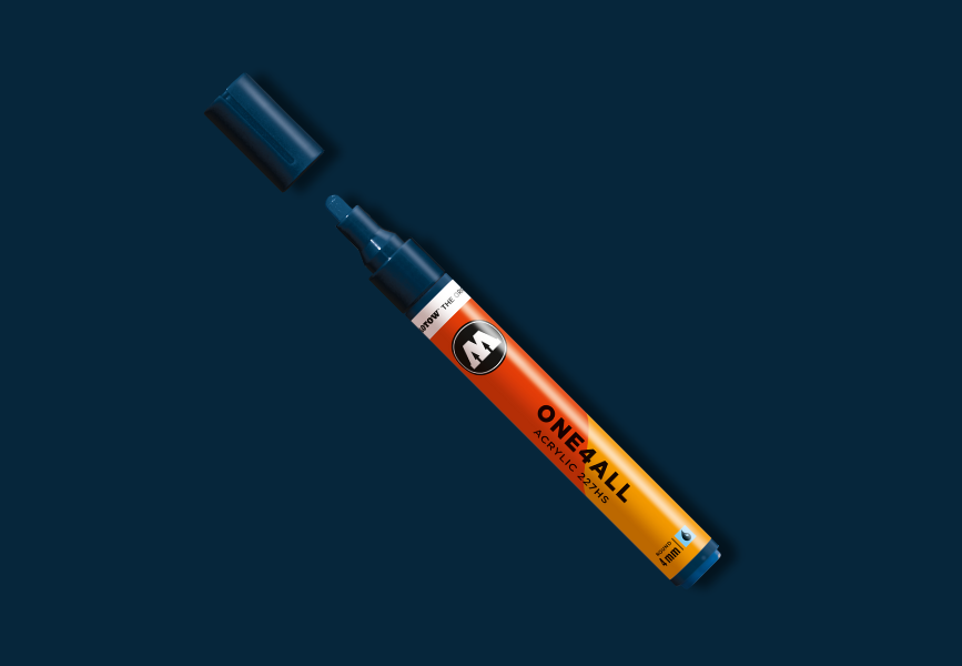 MOLOTOW ONE4ALL Marker 227HS - 027 Petrol image