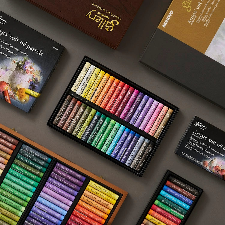 Gallery Artists Soft Oil Pastels - 12 Pack