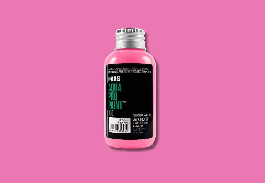 GROG Aqua Pro Paint - Piggy Pink image