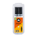 MOLOTOW ONE4ALL Marker Set Twin - Black image 0