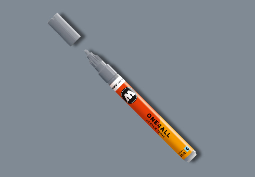 MOLOTOW ONE4ALL Marker 127HS - 203 Cool Grey Pastel image