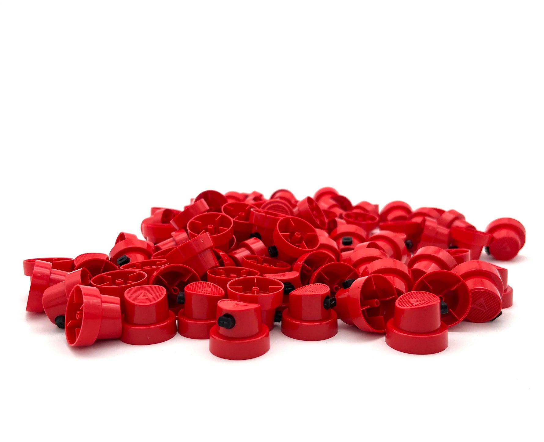 Aerosol Nozzle - Red Calligraphy - Pack of 100 image 0