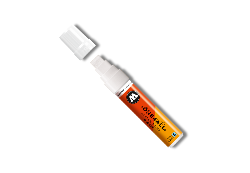 MOLOTOW ONE4ALL Glossy Marker 627HS - 251 White Gloss image