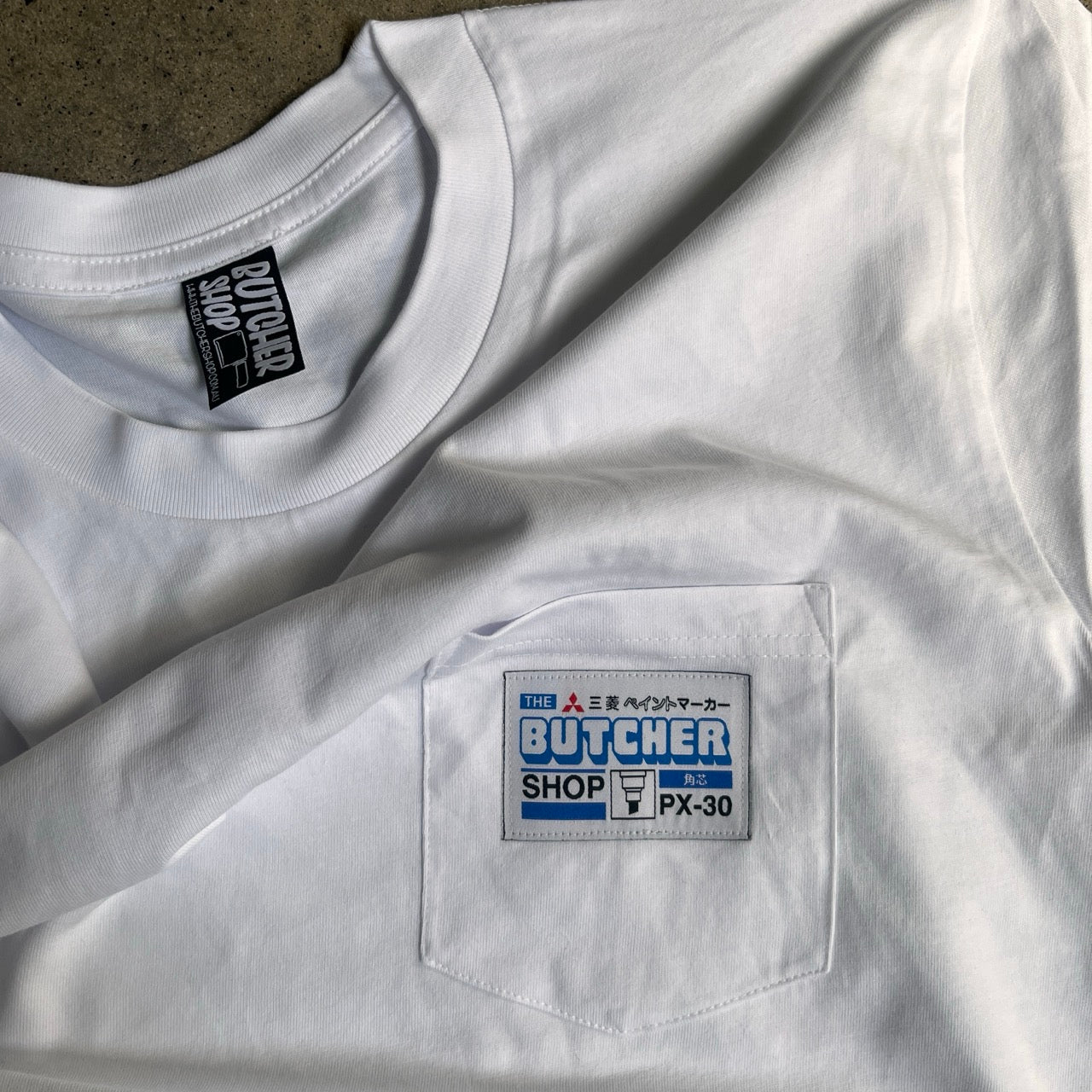PX-30 Label Pocket Tee - White image 1