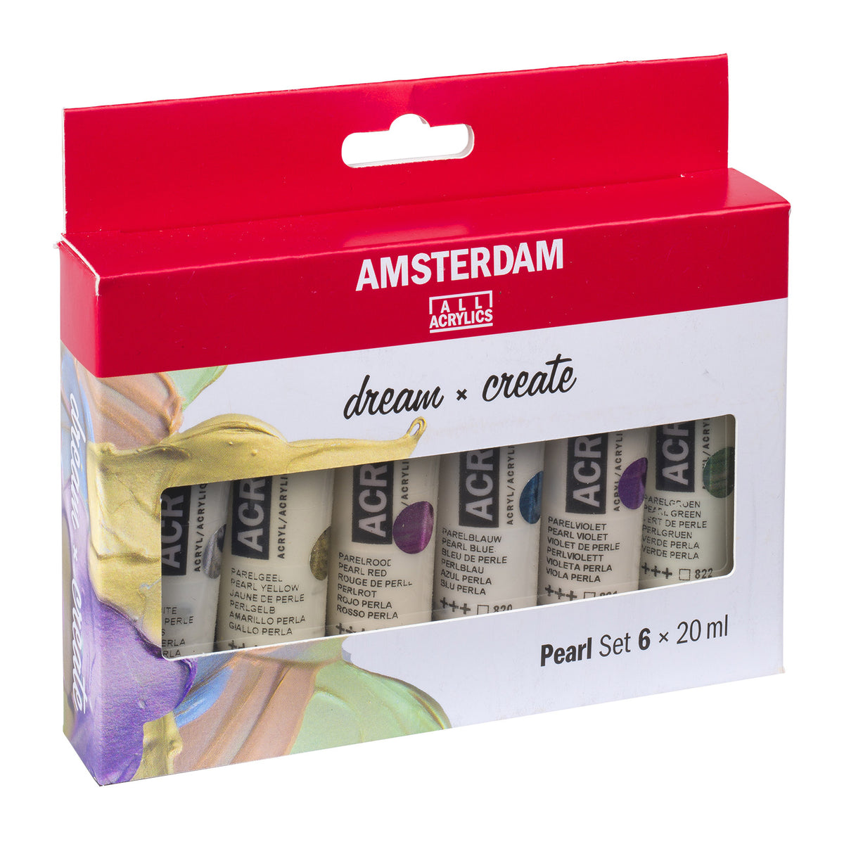 Amsterdam Acrylic Set - 6x 20ml - - Pearlescent image