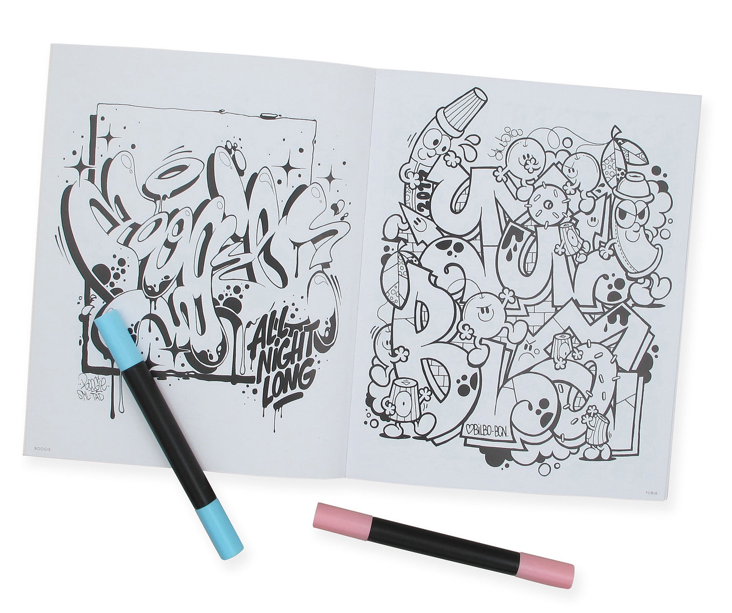 Graffiti Style Coloring Book image 3