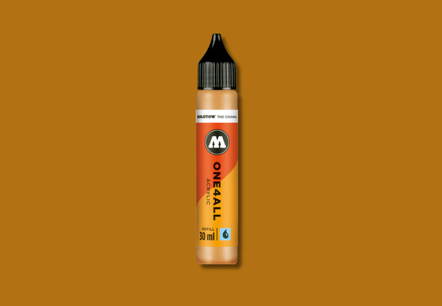 MOLOTOW ONE4ALL Refill 30ml - 208 Ocher Brown Light image