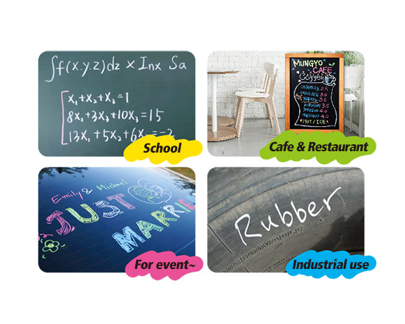 Multi Chalk Pen - Pack of 7