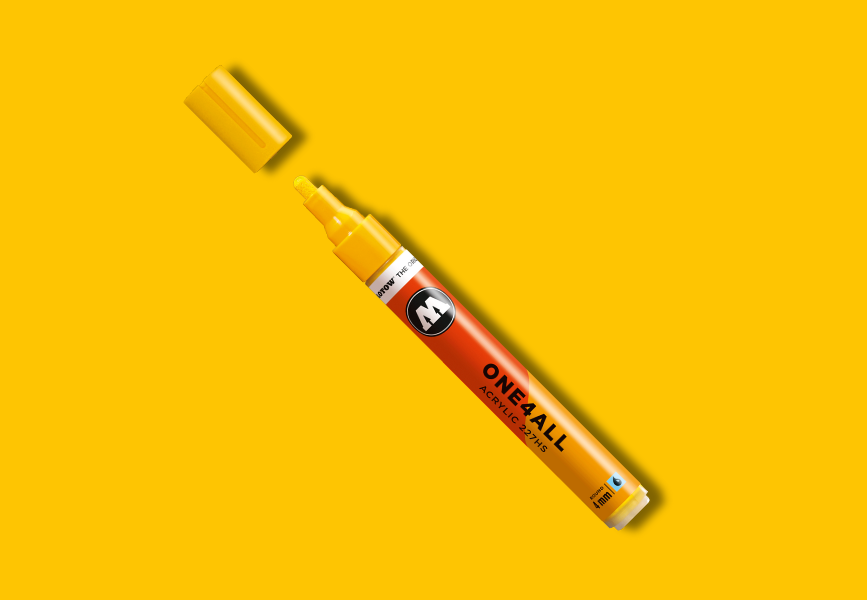 MOLOTOW ONE4ALL Marker 227HS - 239 Signal Yellow image