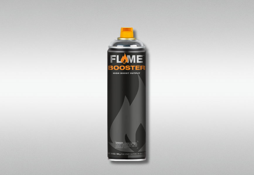 FLAME Orange Booster - Chrome image