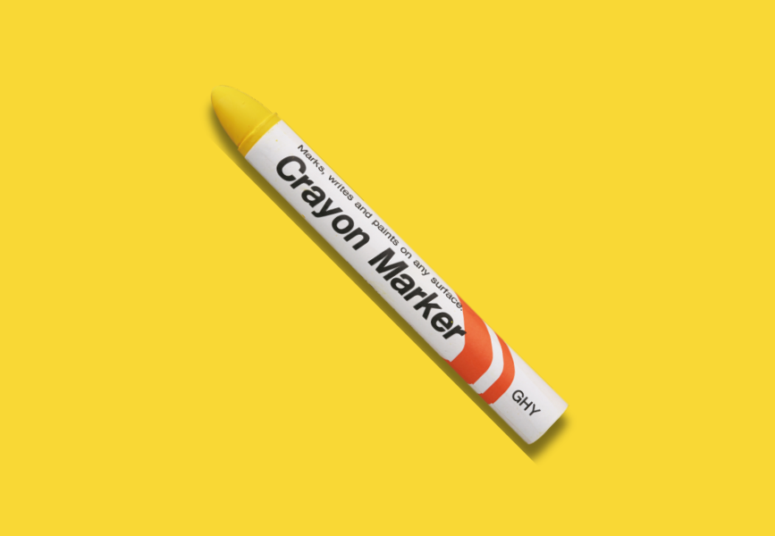 Sakura GHY Permanent Crayon - Yellow image