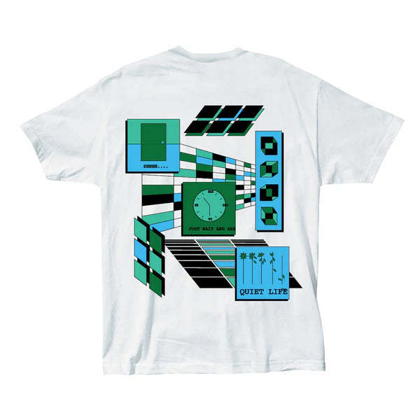 Wait and See Tee - White - Mens M image