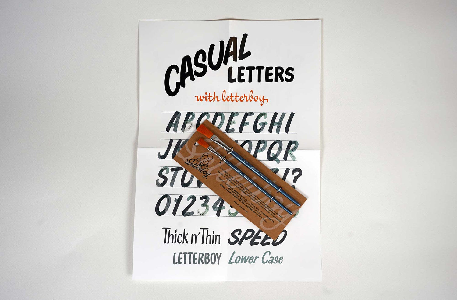 Letterboy Single Stroke Brush Kit image 2