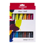 Amsterdam Acrylic Set - 12x 20ml - Landscape image 2