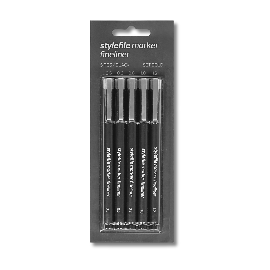 Stylefile Marker Fineliner Set - Bold image 3