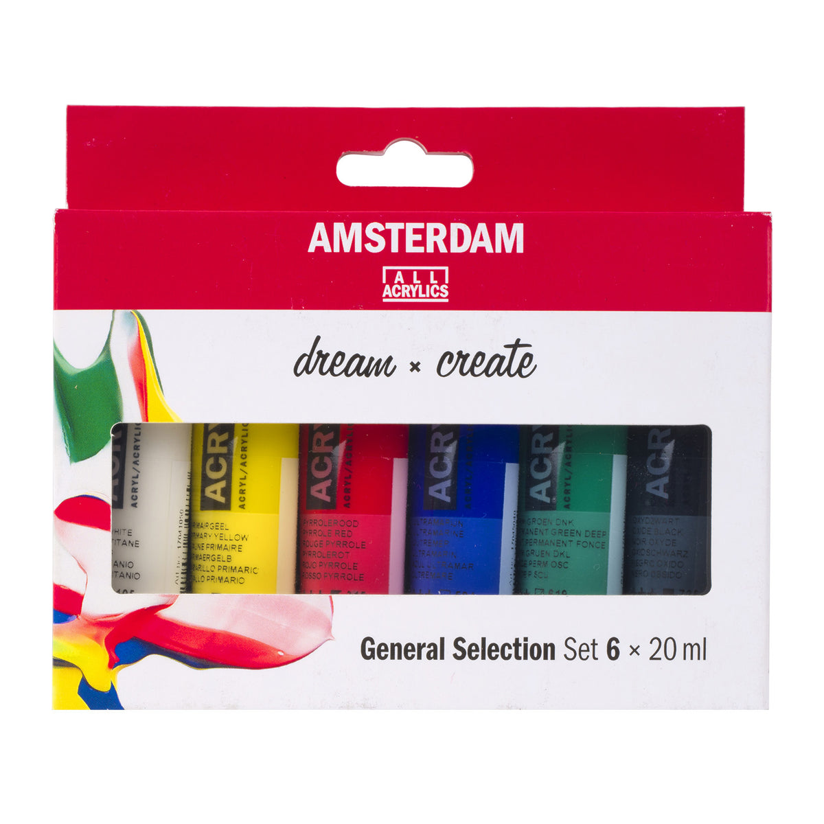 Amsterdam Acrylic Set - 6x 20ml - image 3