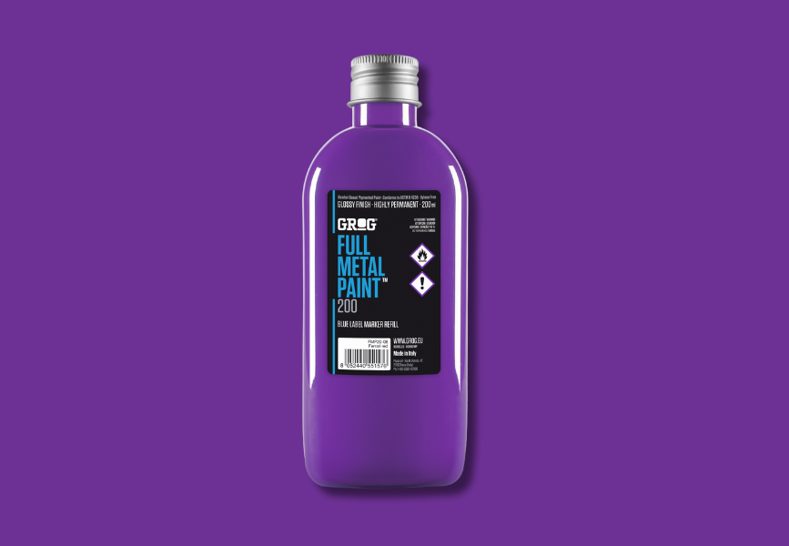 GROG Full Metal Paint - Goldrake Purple image