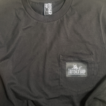 Roo Label Pocket Tee - Black image 1