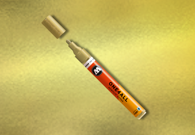 MOLOTOW ONE4ALL Marker 227HS - 228 Metallic Gold image