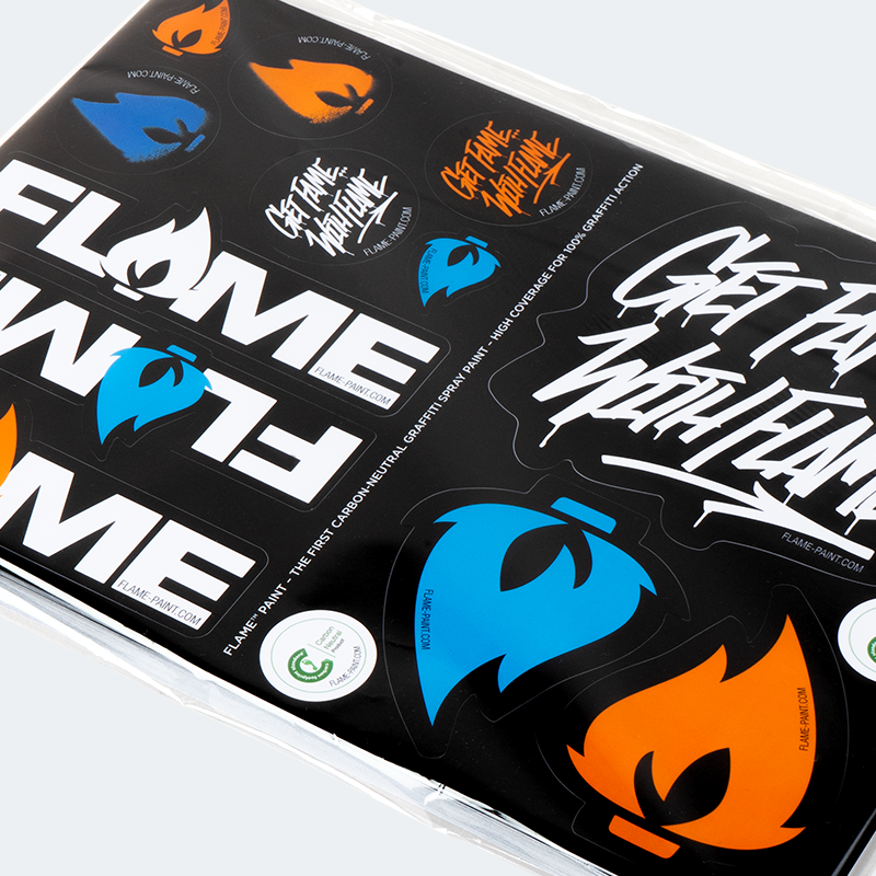 FLAME Sticker Sheet image 0