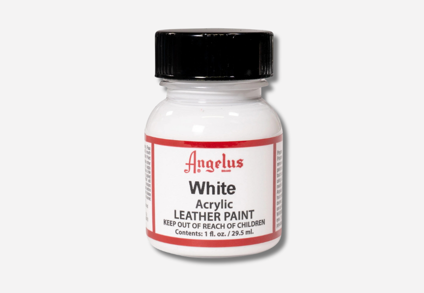 Acrylic Leather Paint - White image