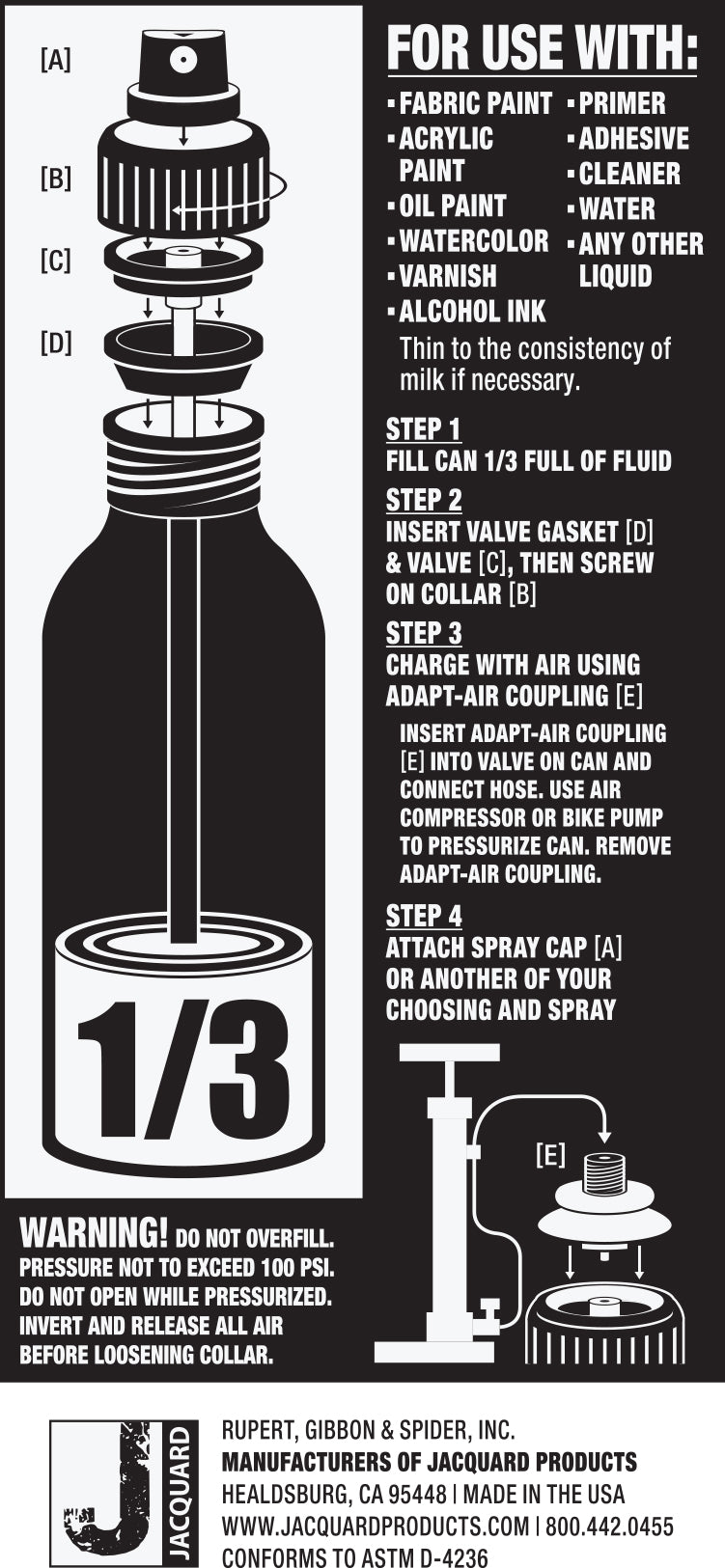 Jacquard YouCAN Refillable Spray Can image 3