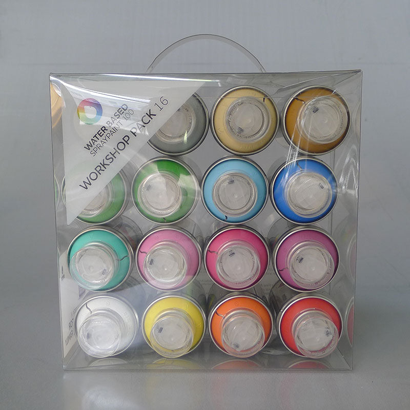 MTN Water Based 100ml Workshop Pack - 16 Cans image 2