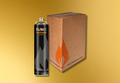 FLAME Orange 600 - Box of 6 - 906 Gold image