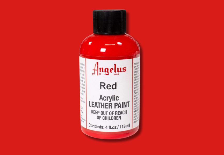 Acrylic Leather Paint - Large - Red image