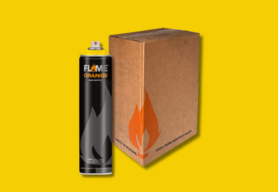 FLAME Orange 600 - Box of 6 - 106 Signal Yellow image