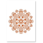 QBIX Stencil 1 Layer - Plastic - Mandala 14 image 0
