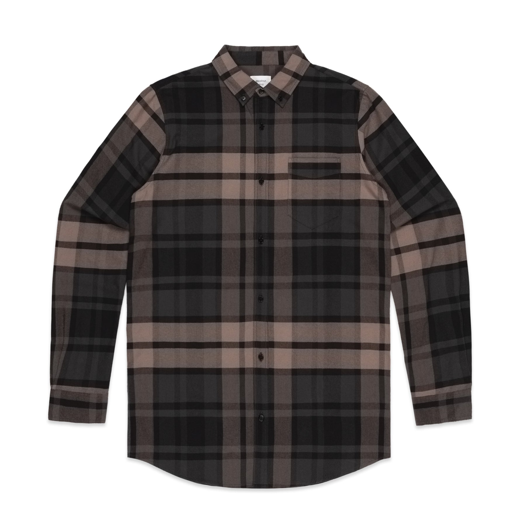 4501P Plaid Oxford Shirt - Black/Army/Cypress - Mens XL image