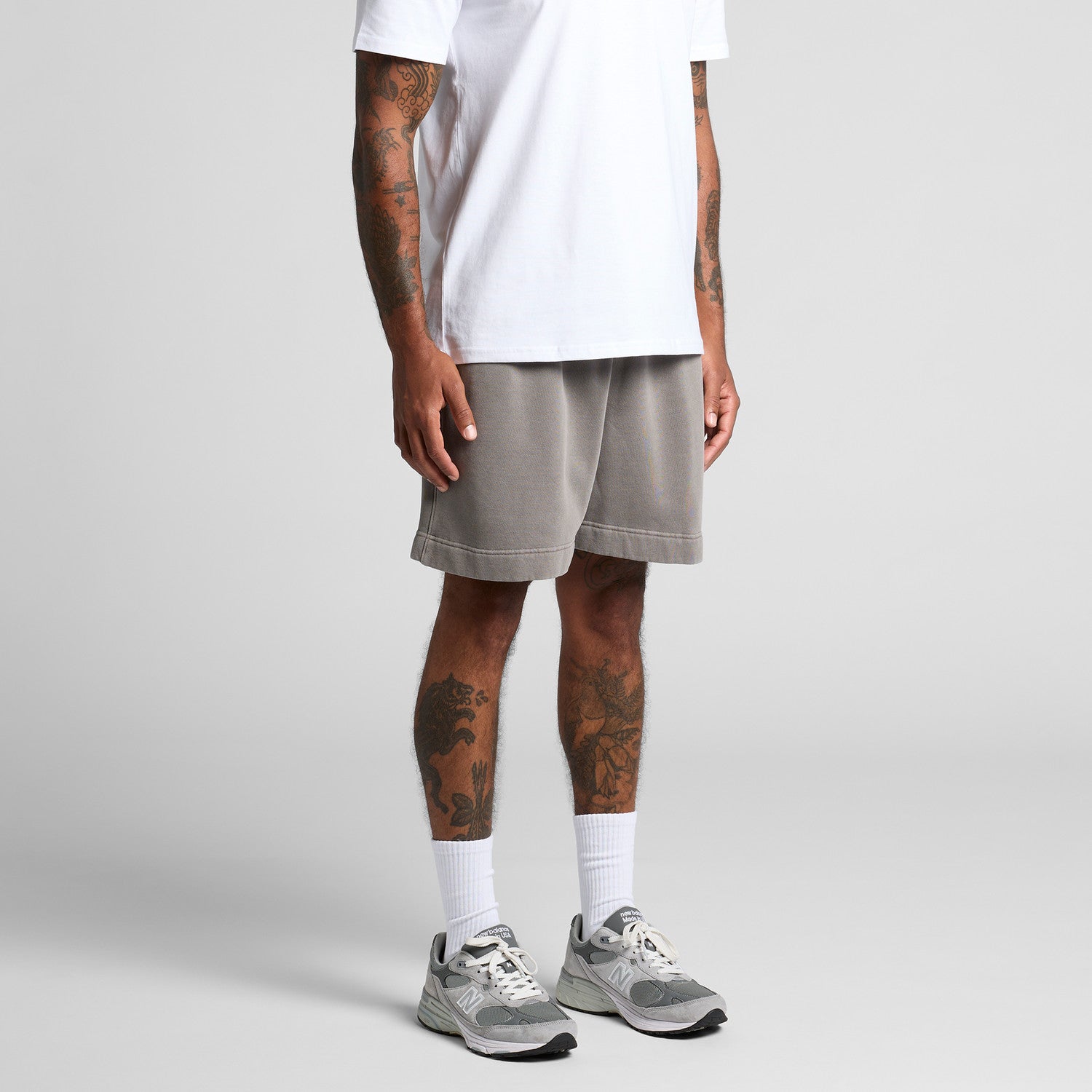5939 Relax Faded Track Shorts image 0