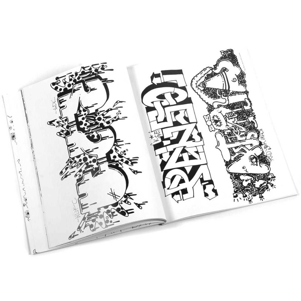 Graffiti Coloring Book image 2