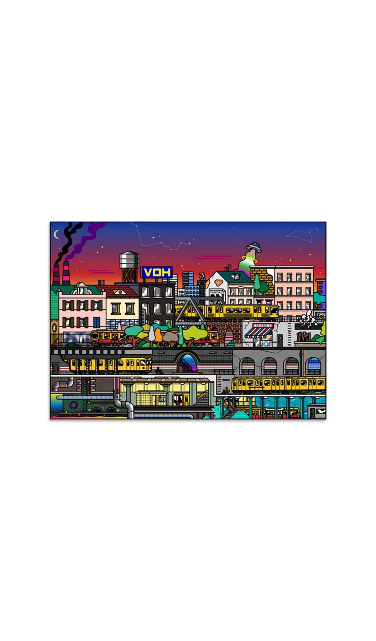 Run the City - Print image 0