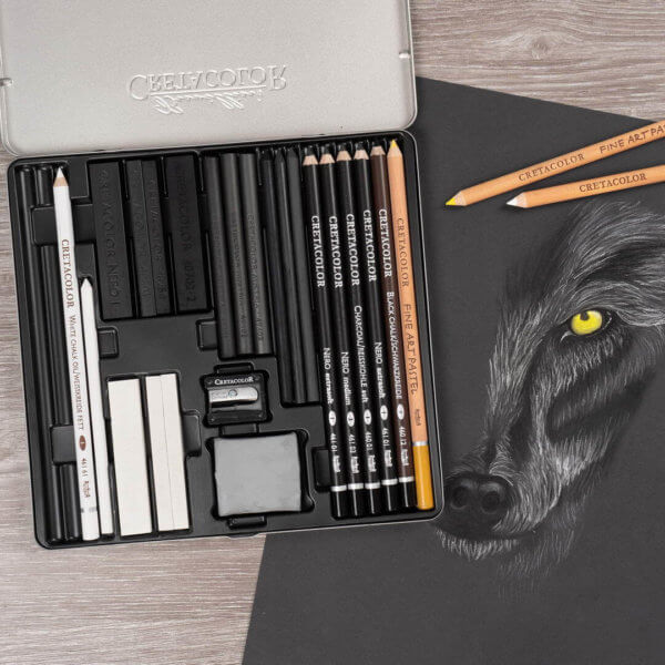 Wolf Box Drawing Set image 2