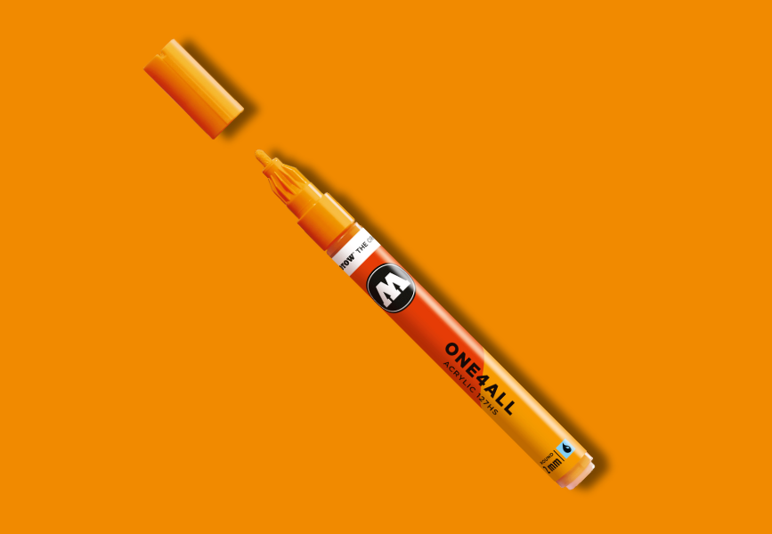 MOLOTOW ONE4ALL Marker 127HS - 240 Light Orange image