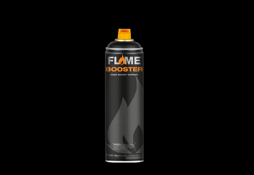 FLAME Orange Booster - Black image