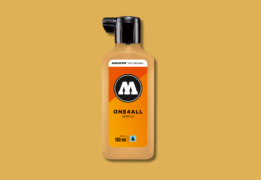 MOLOTOW ONE4ALL Refill 180ml - 009 Sahara Beige Pastel image