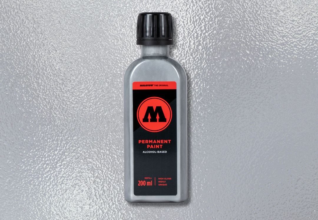 MOLOTOW Permanent Paint 200ml - Chrome image