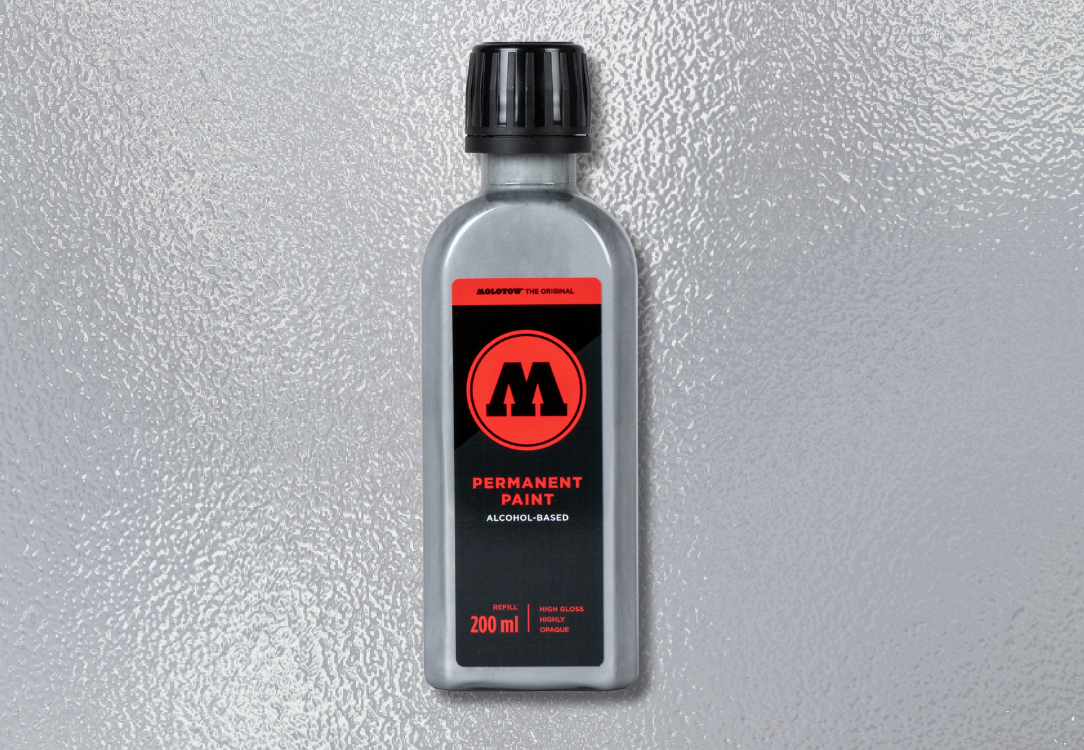 MOLOTOW Permanent Paint 200ml - Chrome image