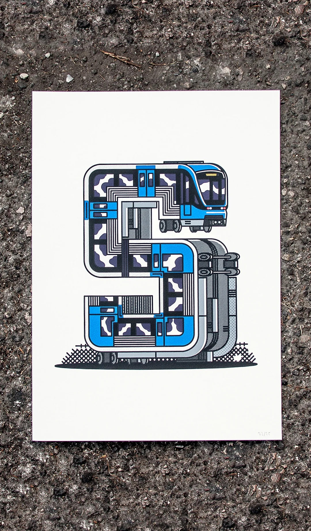 S of Stockholm - Screen Print image 1